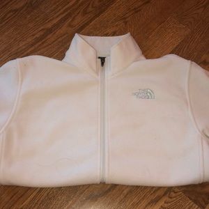 The North Face White Fleece